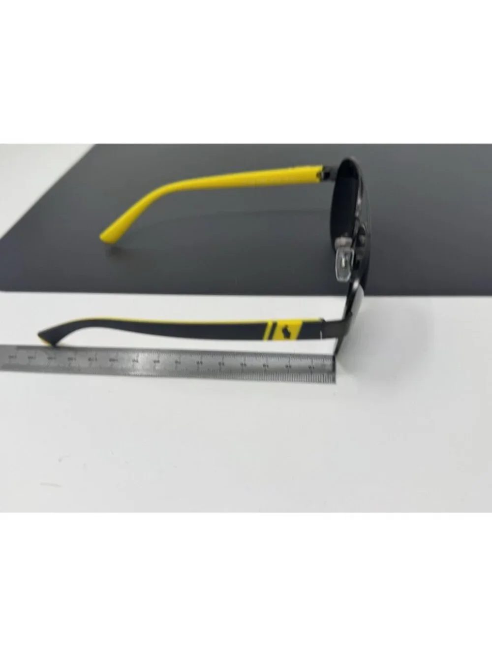 Polo Ralph Lauren PH 3098 9310/87 Black Yellow 61-15-145 Aviator Sunglasses